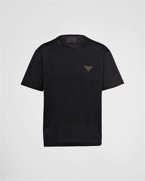 t-shirt prada homme|prada men's short sleeve shirts.